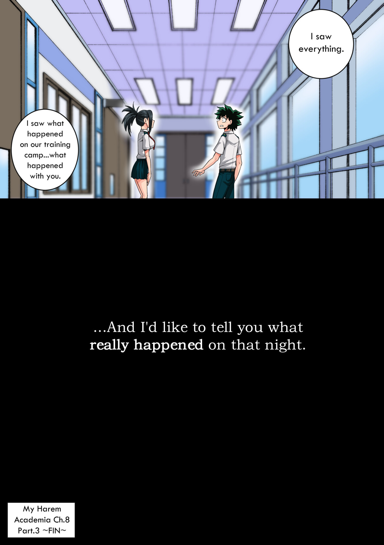 Hentai Manga Comic-My Harem Academia Chapter 8-Chapter 3 Breaking into a broken heart-123